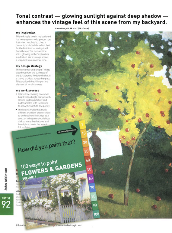 Linen Lime by artist John Atkinson